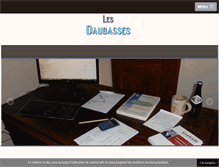 Tablet Screenshot of daubasses.com